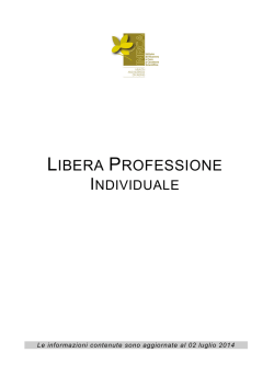 Libera Professione Individuale