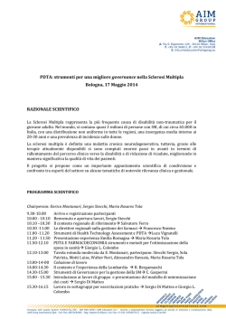 Scarica programma e CV relatori.