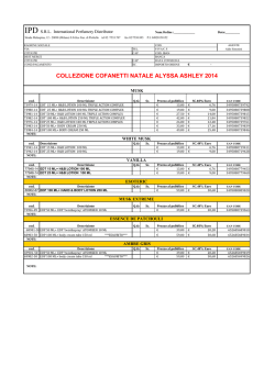 collezione cofanetti natale alyssa ashley 2014
