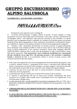 escursioni 2014