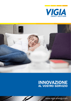 INNOVAZIONE - Vigia Energy Solutions