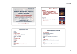 Anatomia degli Animali Domestici - Web server per gli utenti dell