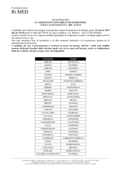 RECAPITO A MANO