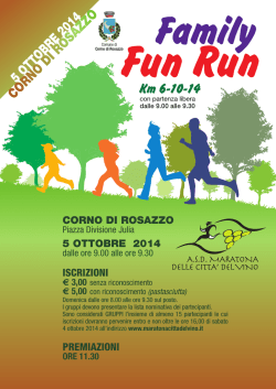 Family Run - Maratona delle Città del Vino