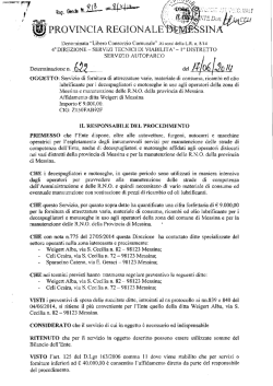 D.D. 818 N 622 - Provincia Regionale di Messina