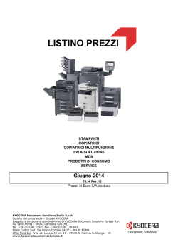 Giugno 2014 - MTC Office Supplies