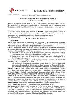 Determinazione n&deg;384 del 12.02.2014.