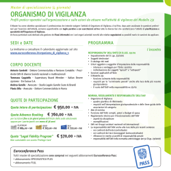 ORGANISMO DI VIGILANZA