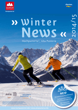 Winter News 2014/2015