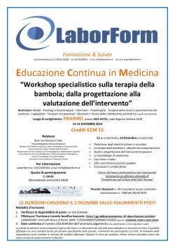Educazione Continua in Medicina