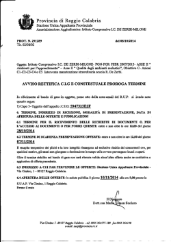 Bando di gara - icdezerbimilone.gov.it