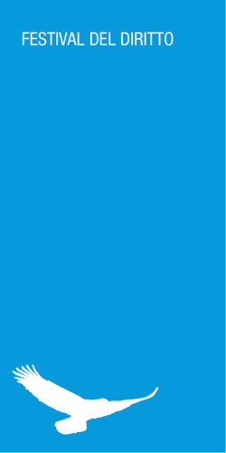 Programma in  - Fondazione di Piacenza e Vigevano