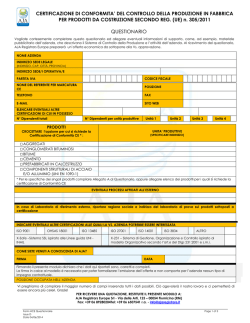 Questionnaire EMS - AJA Registrars Europe