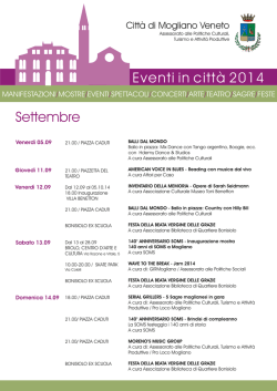 Scarica programma - Comune di Mogliano Veneto