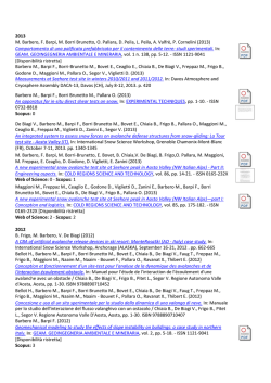 guarda le pubblicazioni - Gruppo Ingegneria Torino