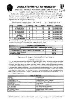 CIRCOLO IPPICO &ldquo;DE SU TINTIONI"