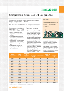 Compressore Boil-Off Gas it