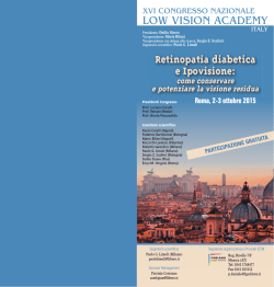 scarica il programma - Low Vision Academy