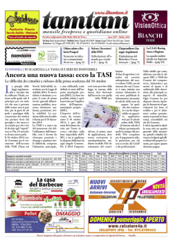 Ancora una nuova tassa: ecco la TASI