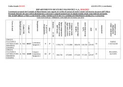 di lettere e filosofia a - Universit&agrave; degli Studi di Napoli Federico II