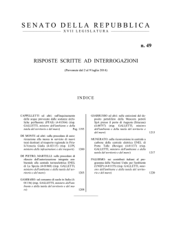 N. 49 - Senato della Repubblica