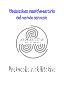 Protocollo riabilitativo Cervicalgia da colpo di frusta
