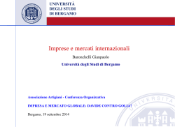 Scarica le slides - Associazione artigiani Bergamo