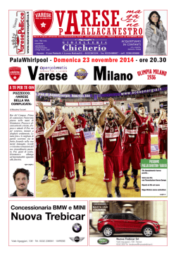 Match Program vs Milano