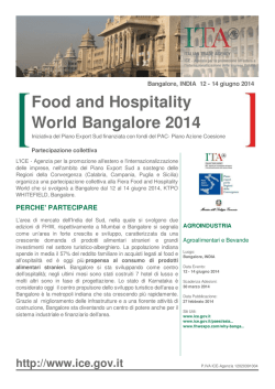 Brochure FHW Bangalore 2014
