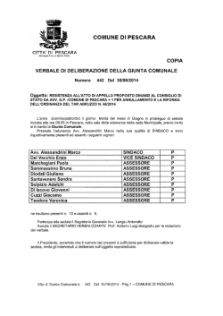 COMUNE DI PESCARA