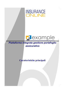 Principali Caratteristiche di EXAMPLE