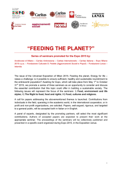 “FEEDING THE PLANET?”
