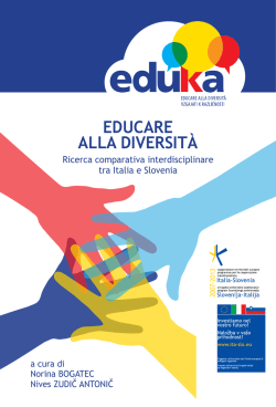 EDUCARE ALLA DIVERSIT&Agrave;