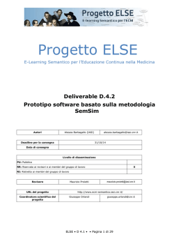 Download file - Progetto ELSE