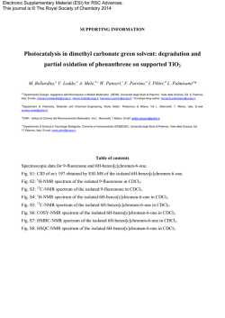 Photocatalysis in dimethyl carbonate green solvent: degradation