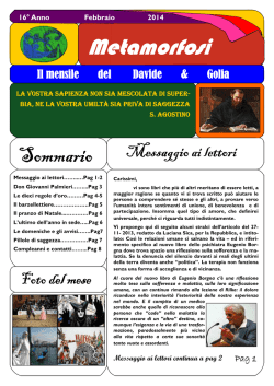 Scarica tutto il numero e continua a leggere