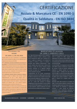 CERTIFICAZIONE
