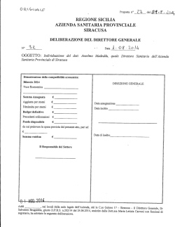 Delibera n. 32 del 1/8/2014