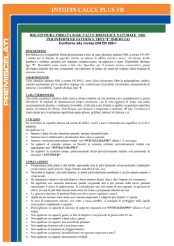 scheda tecnica_INTOFIN CALCE PLUS FR