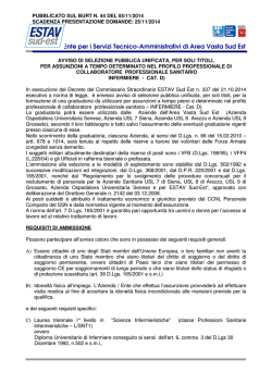 Ente per i Servizi Tecnico-Amministrativi di Area Vasta Sud Est