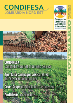 CONDIFESA Lombardia Nord-Est al servizio dei soci Aperta la