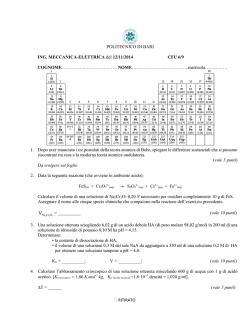 RITIRATO POLITECNICO DI BARI ING. MECCANICA
