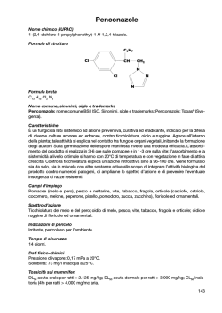 Penconazole - Prontuario Muccinelli
