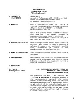 leggi il regolamento