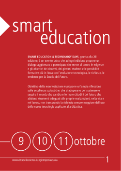 9 10 11 ottobre - Fondo Scuola Espero