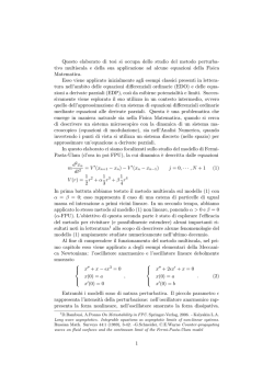 Riassunto - Dipartimento di Matematica