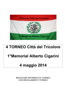 regolamento, le Informazioni