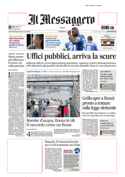 16 Giugno 2014 - Movimento 5 Stelle Fano