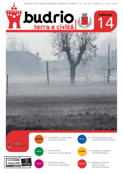 Notiziario comunale del mese febbraio 2014