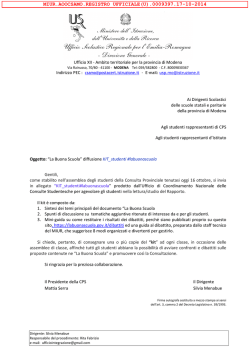 La Buona Scuola per la CPS